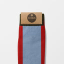 3COLORI ROSSO-AZZURRO-MARRONE CALZA AL POLPACCIO