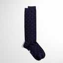 DOTS2 BLU COLORE CALZA LUNGA