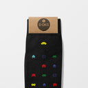 SPACE INVADERS CALZA LUNGA NERA