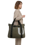 TOTE BAG / shopper / travel / green