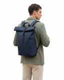 ZAINO / backpack roll / model 02 / blue