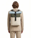 ZAINO / backpack roll / model 03  / wh+gr+bl