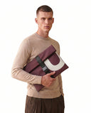 POCHETTE LARGE / laptop case 13" / bordeaux+cream / 13"