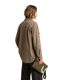 POCHETTE MINI / green+cream