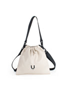 SOFT BAG MINI /  borsa con coulisse / white