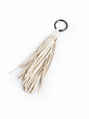 CHARM / pendente frange / white