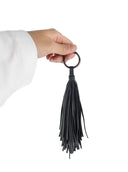 CHARM / pendente frange / black