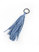 CHARM / pendente frange /  light blue