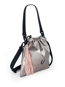 CHARM / pendente frange / pink