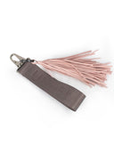 CHARM / pendente frange / pink