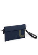 POCHETTE MINI / blue + green