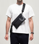 POCHETTE MINI / black + grey