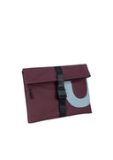 POCHETTE LARGE / laptop case 13" / bordeaux+blue