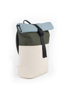 ZAINO / backpack roll / model 03  / wh+gr+bl