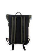 ZAINO / backpack roll / model 03  / wh+gr+bl