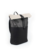 ZAINO / backpack roll / model 03  / bl+gr+wh