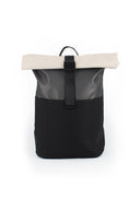 ZAINO / backpack roll / model 03  / bl+gr+wh